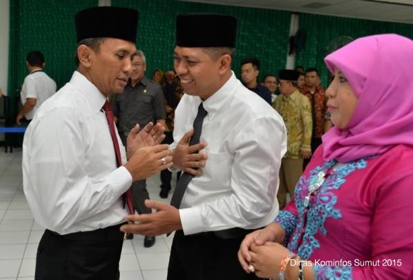 Gubernur Sumut Lantik Direksi PDAM Tirtanadi